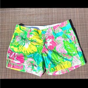 Lilly Pulitzer Size 000 The Callahan Shorts